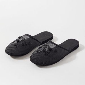 Urban Outfitters Beaded Slide Sandals Size 8